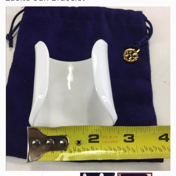 Tory Burch Cuff White lucite - Picture 4 of 15